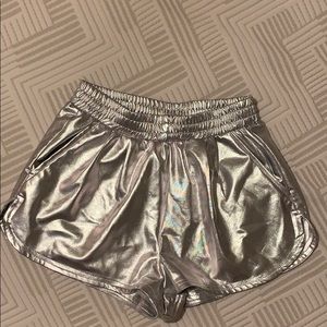 Metallic shorts